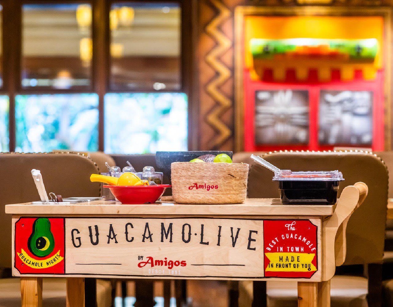 Guacamo-live στα Amigos, το guacamole που μιλάει από μόνο του