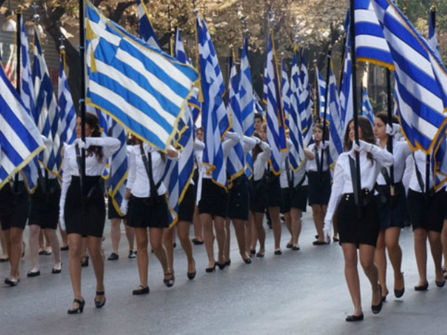 Ακυρώνονται οι μαθητικές και στρατιωτικές παρελάσεις της 25ης Μαρτίου