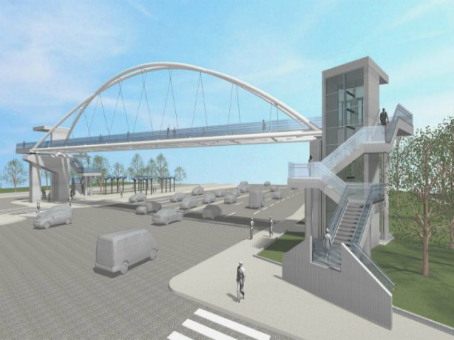 Ξεκίνησαν οι εργασίες για τις 2 πεζογέφυρες στην Παραλιακή