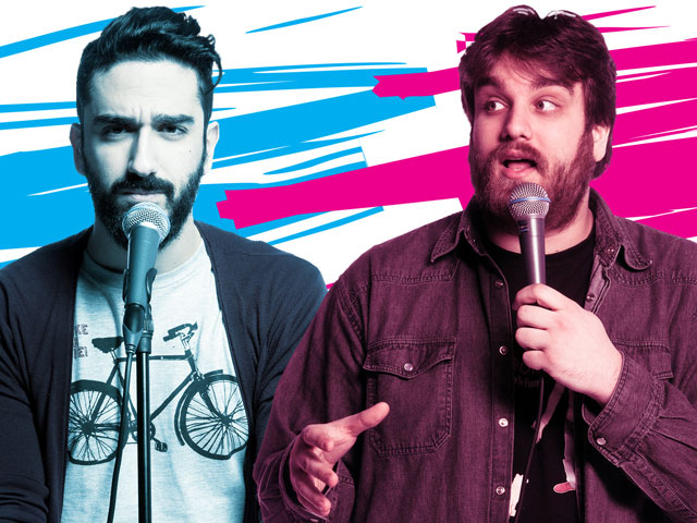 Ατζαράκης και Ζάμπρας μιλούν στο Nou-Pou λίγο πριν τα Standup Comedy Nights στο Nalu