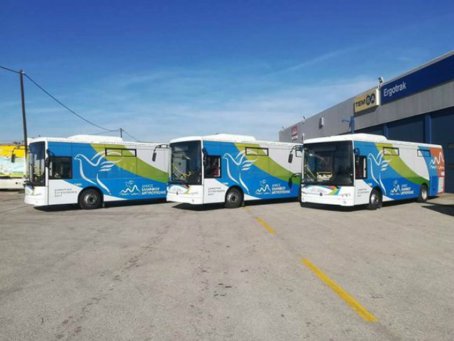 Ελληνικό-Αργυρούπολη: Νέα υπερσύγχρονα λεωφορεία για τη δημοτική συγκοινωνία