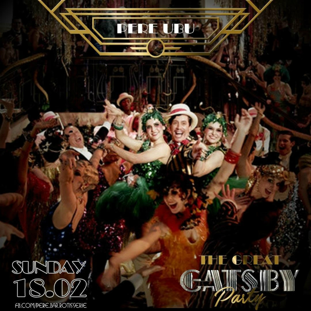 The Great Gatsby party στο PereUbu στη Γλυφάδα