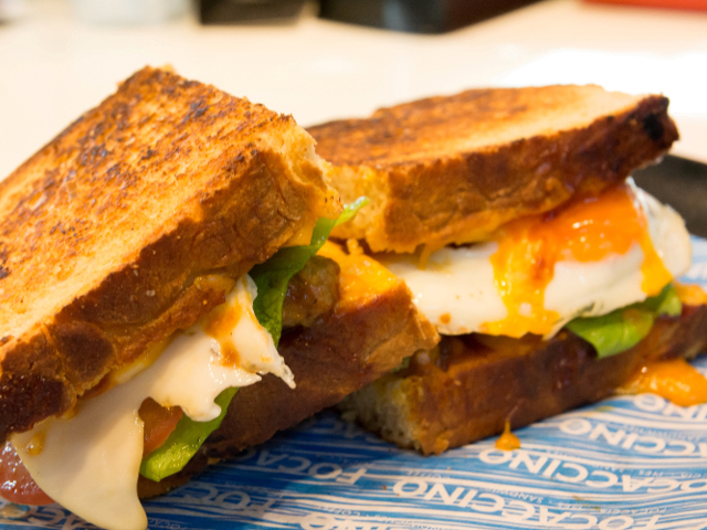 Το grilled cheese του Focaccino