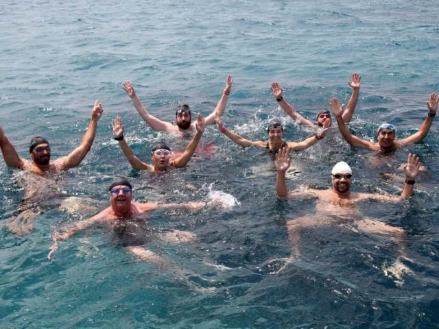 Η πρώτη ελληνική ομάδα που διέσχισε τη Μάγχη