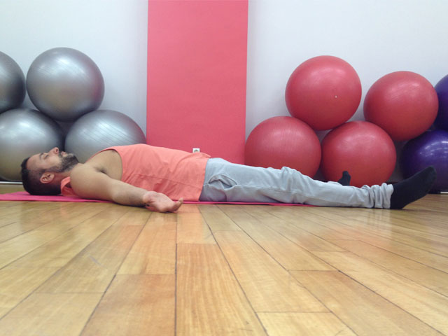 Η στάση του πτώματος θα σε γλιτώσει από το άγχος