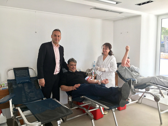 Με επιτυχία στέφθηκε η 5η Εθελοντική αιμοδοσία του Δήμου Γλυφάδας