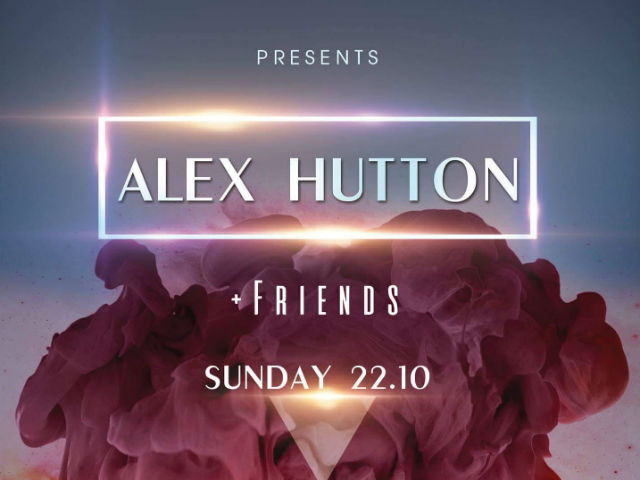 O Alex Hutton στo Κυριακάτικο πάρτυ του Pere