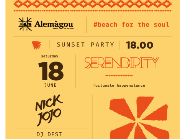 Ο Nick Jojo στο Alemagou της Μυκόνου