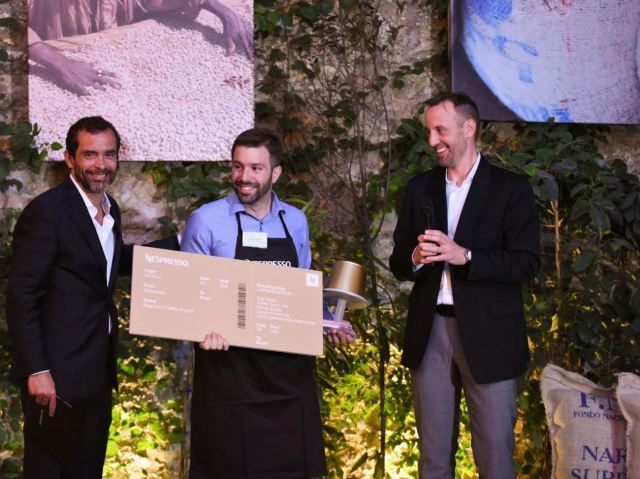 Ο νικητής του διαγωνισμού Nespresso Coffee Expert ετοιμάζεται για τη Βραζιλία