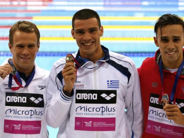 Ο νότιος Ανδρέας Βαζαίος είναι πρωταθλητής Ευρώπης στην κολύμβηση