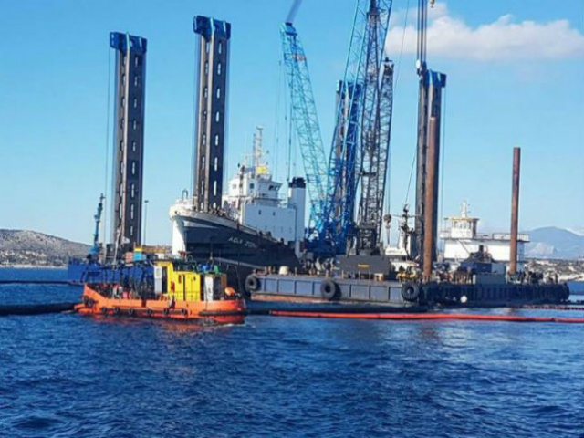 Ολοκληρώθηκε η ανέλκυση του δεξαμενόπλοιου «Αγία Ζώνη ΙΙ»