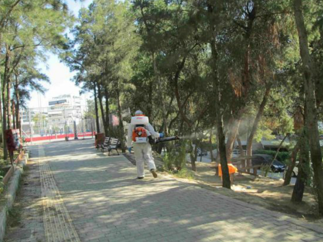 Ψεκασμοί για τα κουνούπια στον Άλιμο