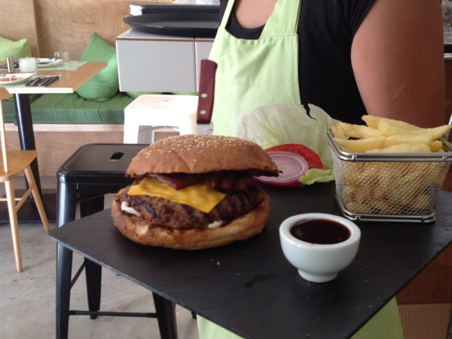 Το Sin Burger του Sin Burger Bar