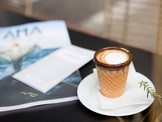 Στο Italus μπορείς να φας ακόμη και την κούπα του καφέ σου