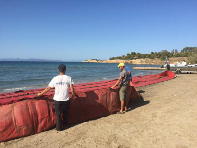 Το συμφωνητικό για το πλωτό φράγμα στη Βούλα