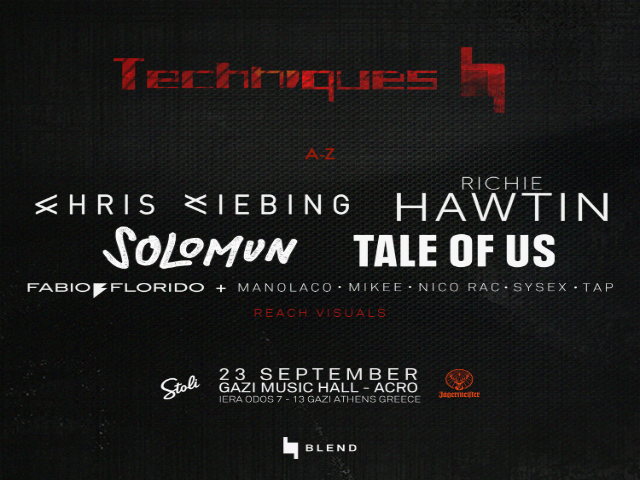 Το Techniques Festival έρχεται και πάλι στην Αθήνα