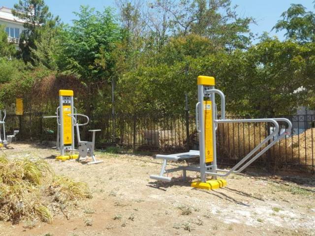 Τέσσερα νέα υπαίθρια γυμναστήρια στον Άλιμο