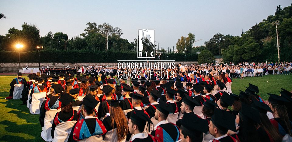 New York College Educational Group, μεγαλοπρεπείς αποφοιτήσεις με Διεθνές Αποτύπωμα