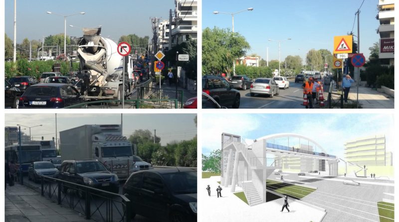 Παράταση στην ταλαιπωρία των οδηγών στην παραλιακή