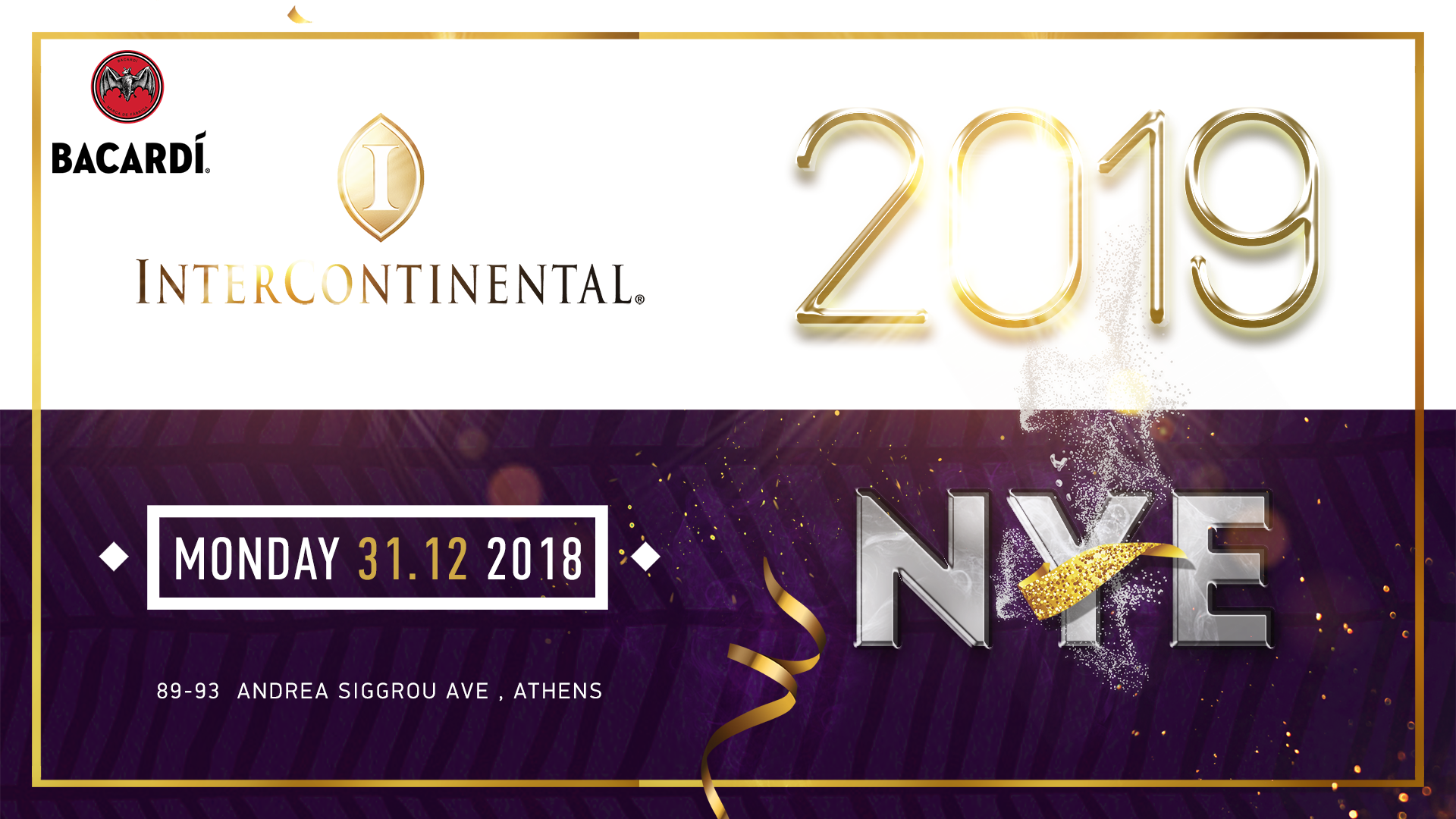 NYE 2019 Celebration στο InterContinental hotel