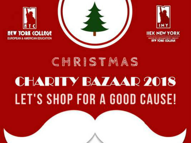 Ξεκινάει το Christmas Charity Bazaar του New York College