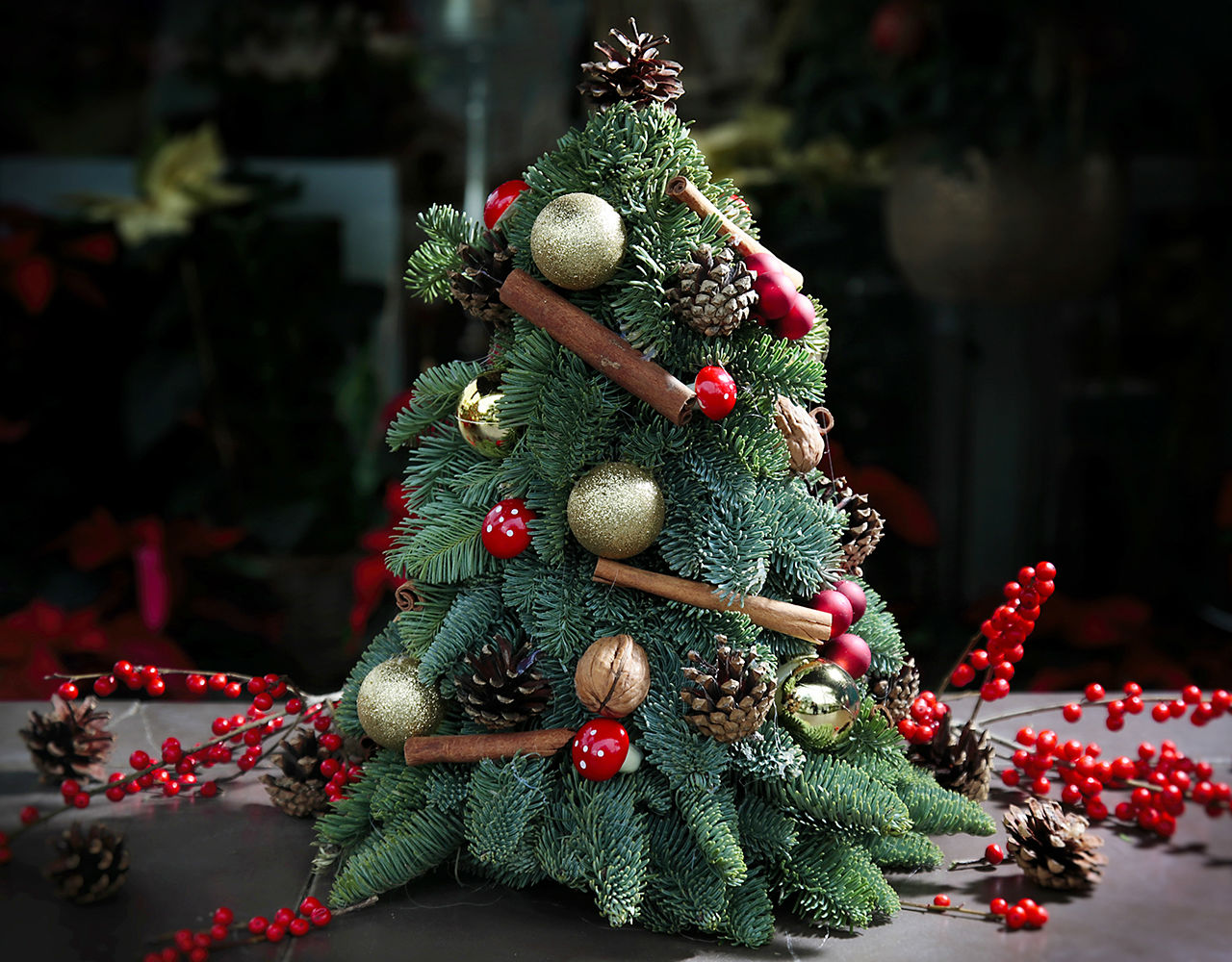 Les Fleuristes, το ανθοπωλείο που λατρεύει τα Χριστούγεννα