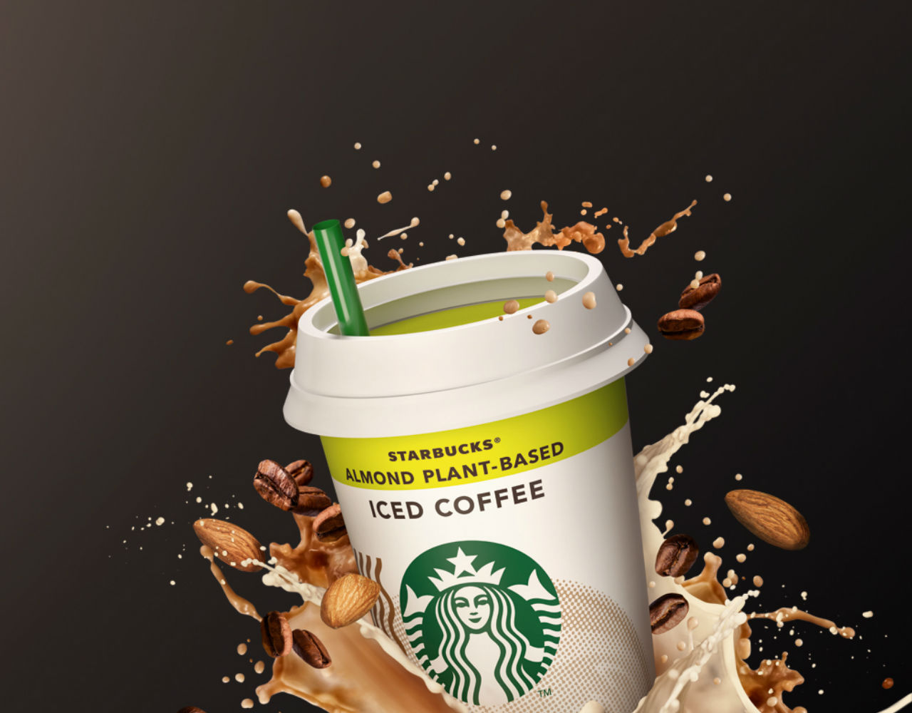 Νέα απολαυστική επιλογή φυτικού ροφήματος αμυγδάλου με καφέ Starbucks