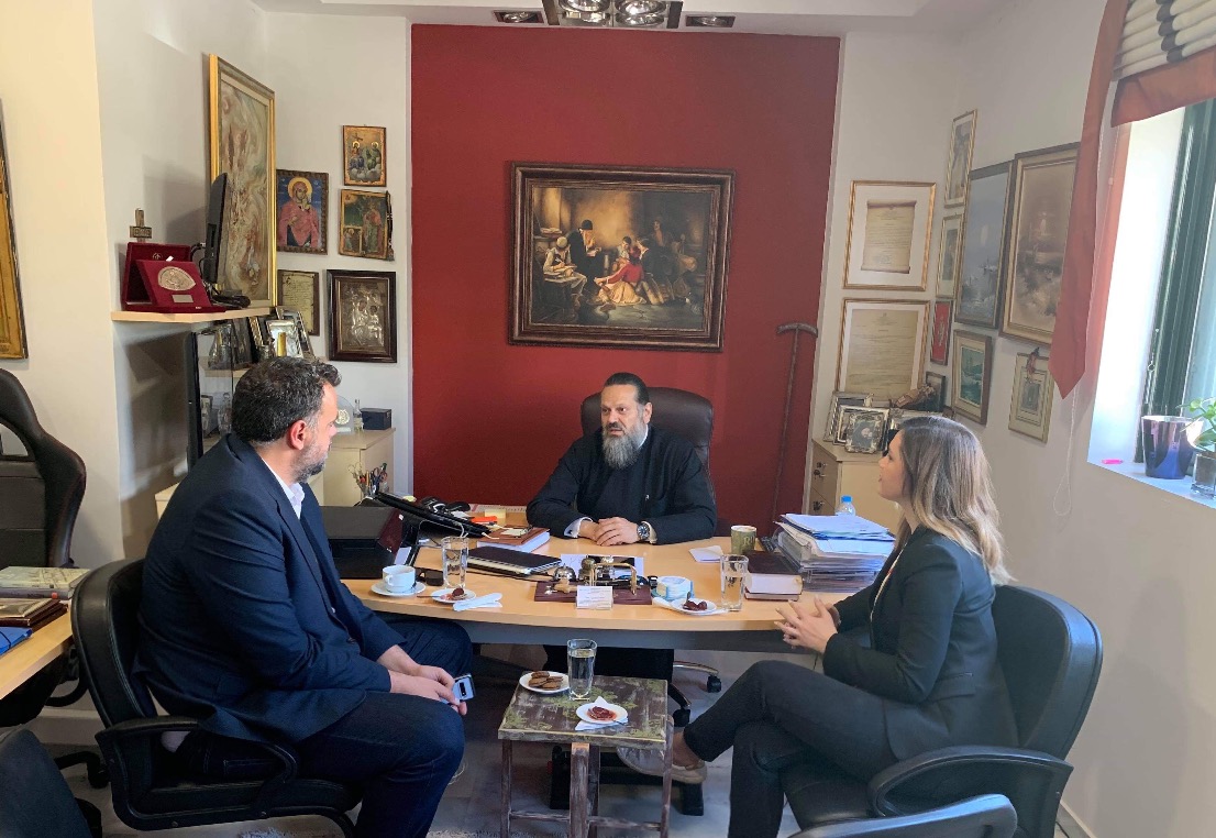 Η επίσκεψη του Περικλή Δορκοφίκη στο ίδρυμα Περίθαλψης ατόμων με Νοητική στέρηση