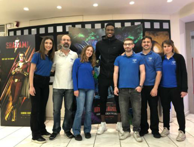 Ο Θανάσης Αντετοκούνμπο στα Town Cinemas