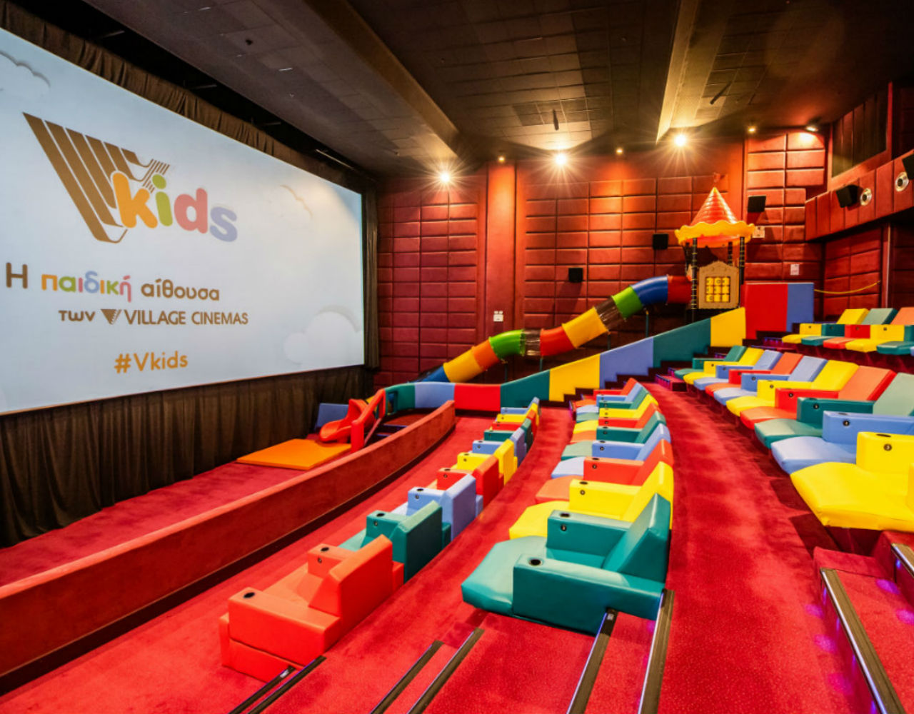 Η ολοκαίνουρια παιδική αίθουσα Vkids των Village Cinemas Φαλήρου άνοιξε και μας περιμένει
