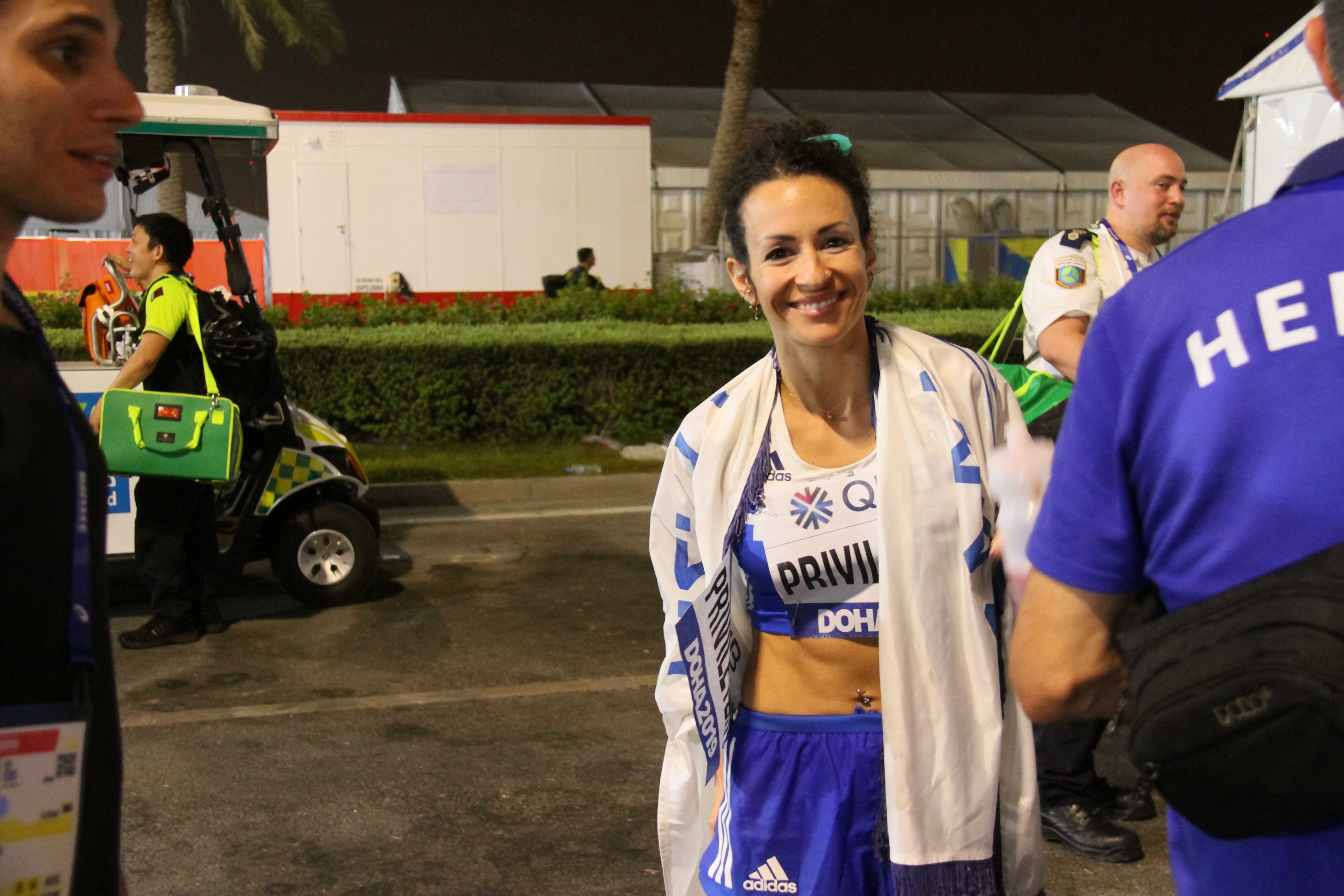 Ο συγκλονιστικός μαραθώνιος της αθλήτριας του ΓΣ Γλυφάδας Γκλόρια Πριβιλέτζιο στη Ντόχα