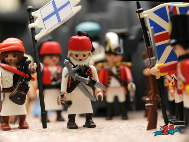Έκθεση “Το ’21 αλλιώς”, η Ελληνική Επανάσταση με φιγούρες και διοράματα PLAYMOBIL