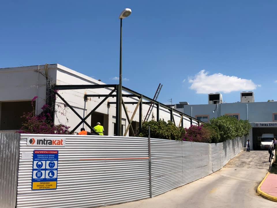 Το Ασκληπιείο Βούλας εκσυγχρονίζεται: Συνεχίζονται οι εργασίες για το νέο τμήμα των Επειγόντων