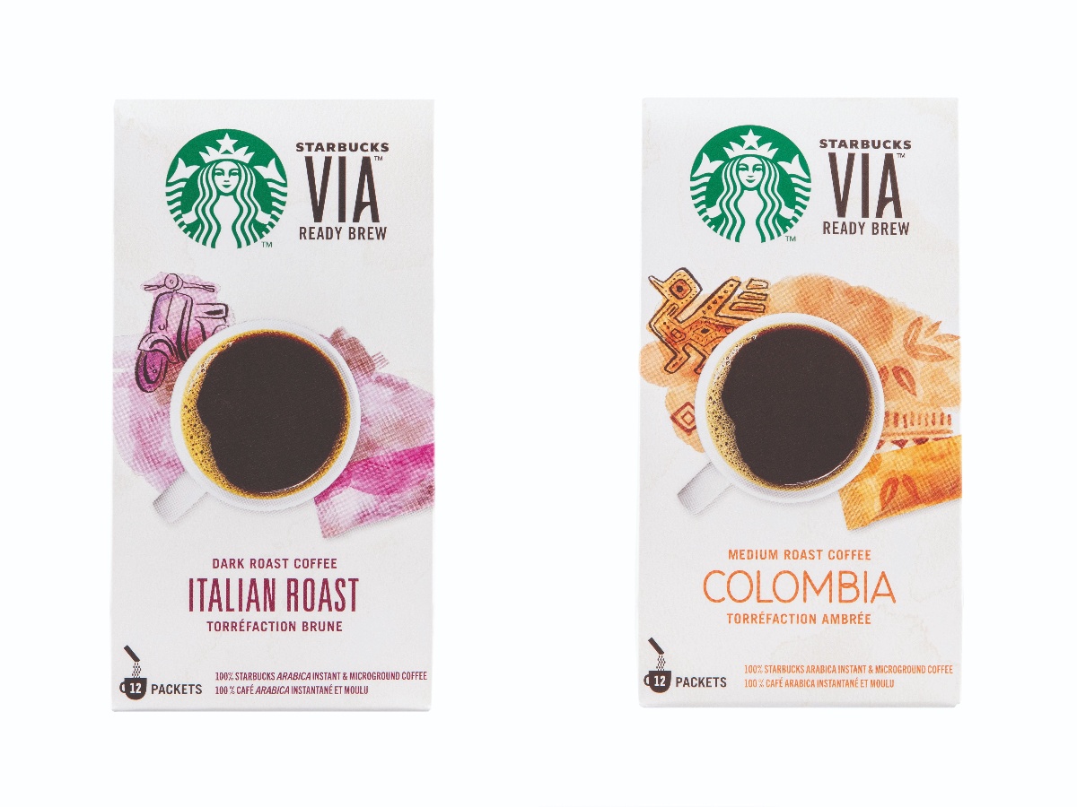 Starbucks VIA®, ο στιγμιαίος καφές των Starbucks με το υπέροχο άρωμα, το γεμάτο σώμα και την πλούσια γεύση