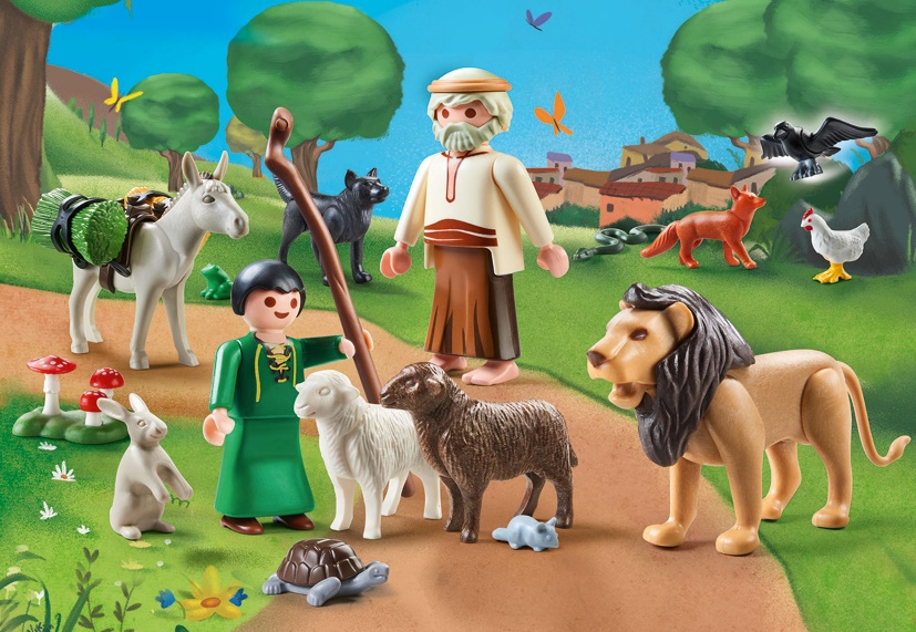 Οι μύθοι του Αισώπου ζωντανεύουν χάρη στο Playmobil & Give