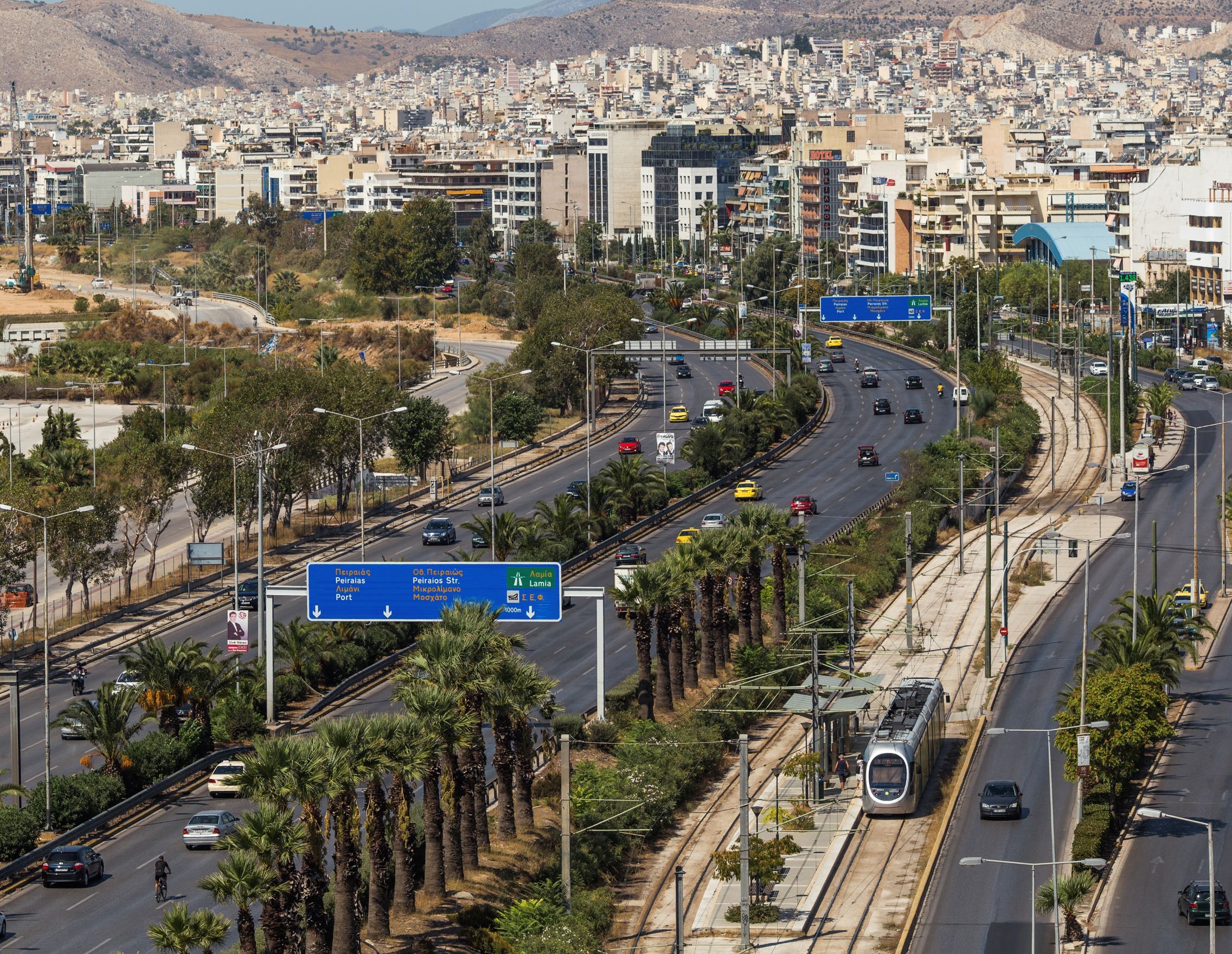 Κυκλοφοριακές ρυθμίσεις στην Ποσειδώνος λόγω εργασιών ανάπλασης του Φαληρικού Όρμου