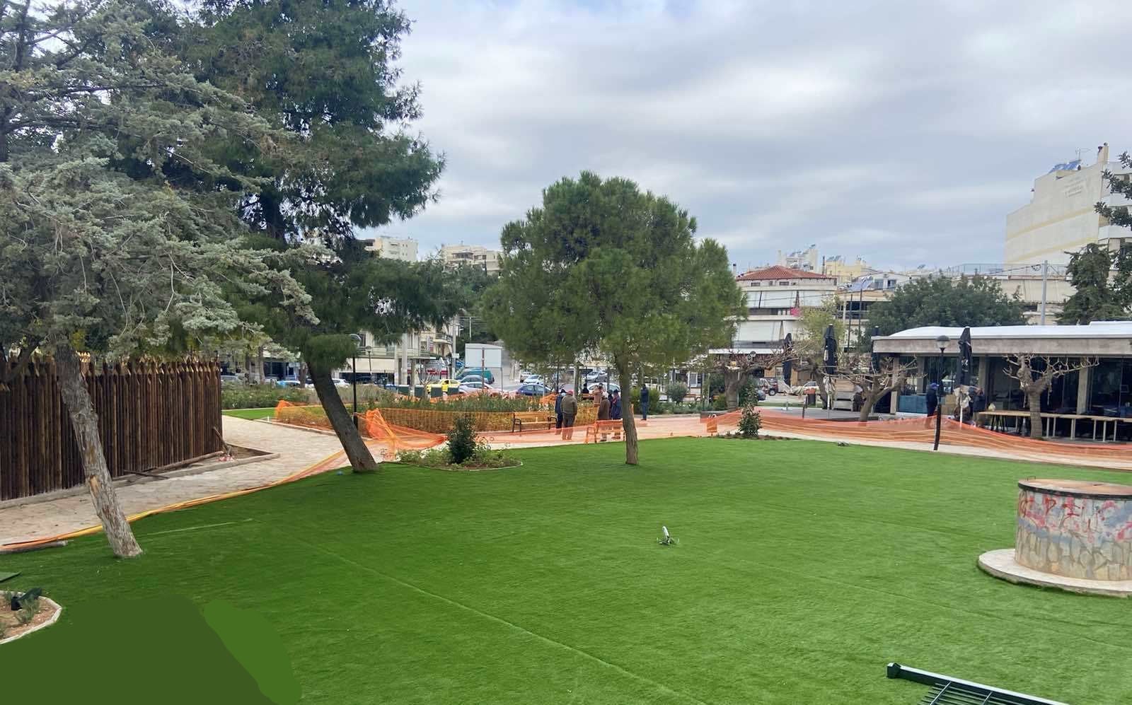 Δήμος Αλίμου: Ολοκληρώνεται η ανάπλαση της περιοχής «Κλούβα»