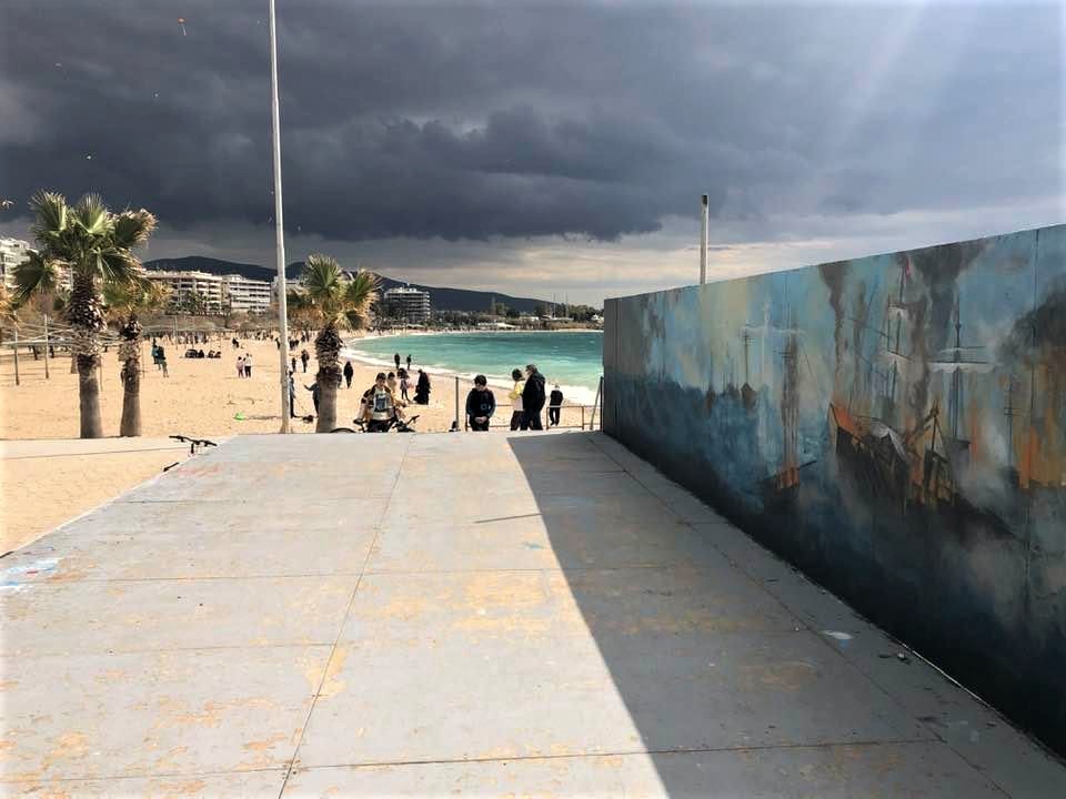 Xρώματα και Όνειρα: Η καλλιτεχνική ομάδα που βάζει χρώμα στο Παλαιό Φάληρο