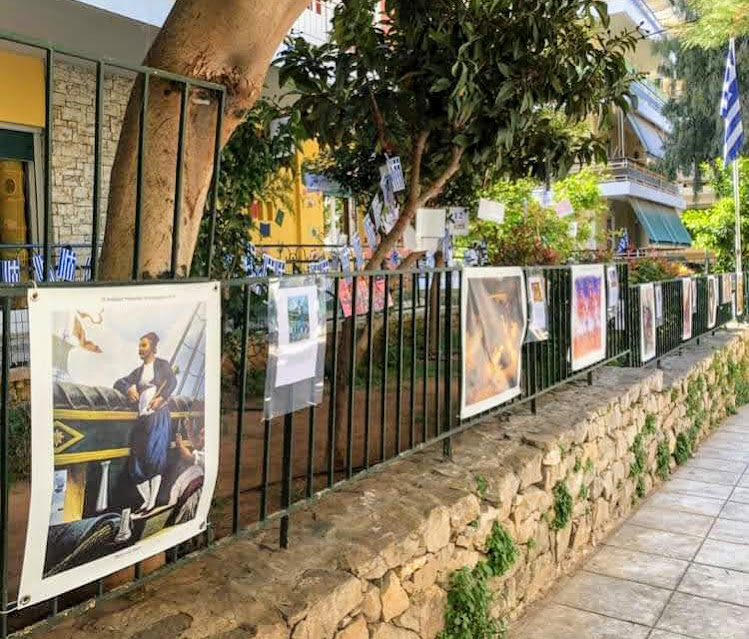 Παλαιό Φάληρο: Υπαίθρια έκθεση έργων τέχνης για το 1821