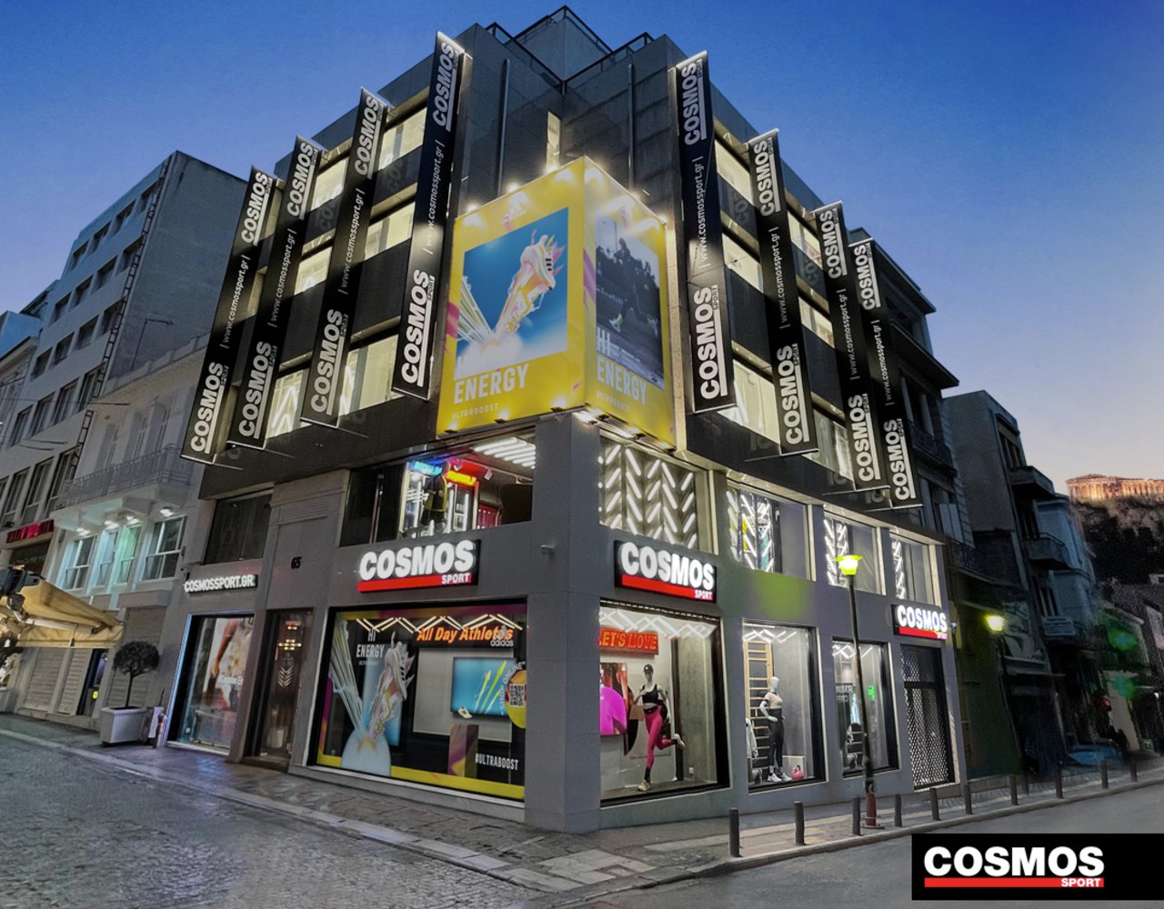 Άνοιξε το Flagship κατάστημα των Cosmos Sport στην Ερμού αφιερωμένο στον “All Day Athlete”