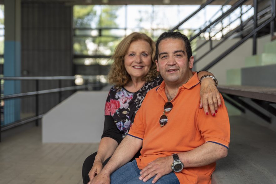 Ιστορίες Μητρότητας Η Μαρία Παχή με τον γιο της Νικόλα