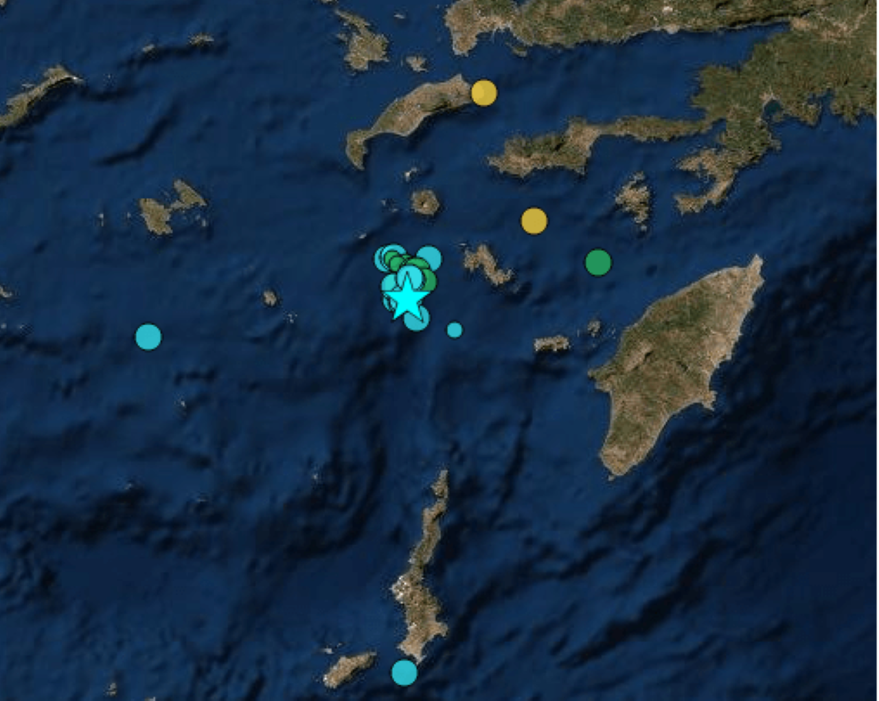 Σεισμός 5,7 Ρίχτερ συγκλόνισε Νίσυρο και Τήλο