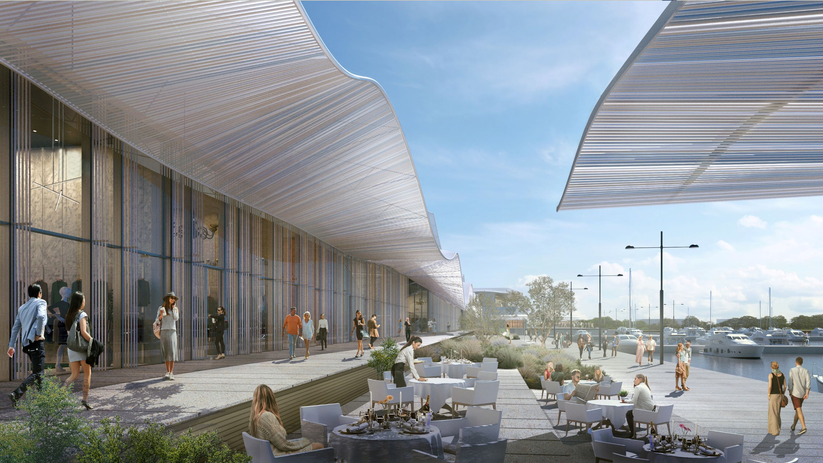 Η Lamda Development παρουσίασε το παράκτιο μέτωπο του Ελληνικού και τη Marina Galleria