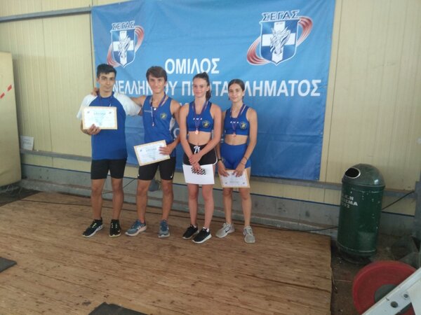 Μετάλλια για τους μικρούς αθλητές του Γ.Σ. Γλυφάδας