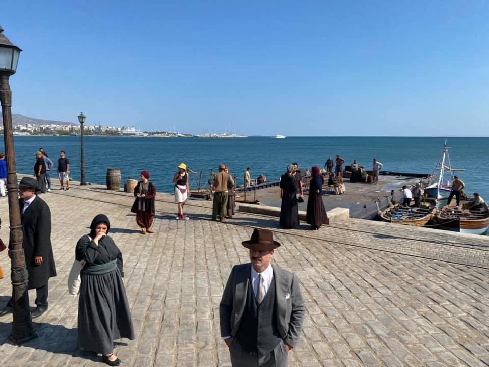 Γυρίσματα για την ταινία «Σμύρνη μου, αγαπημένη» στο Φάληρο [EIKONΕΣ]