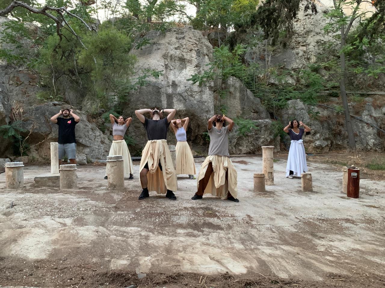 «Ικέτιδες» του Αισχύλου» της ομάδας Musical Arts on Stage performers (Μ.Α.S.)