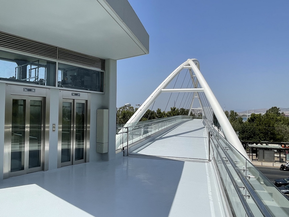 Εγκαινιάστηκε η πεζογέφυρα Παλαιού Φαλήρου