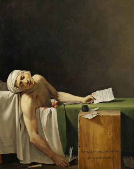 Ο Θάνατος του Μαρά, του Ζακ-Λουί Νταβίντ