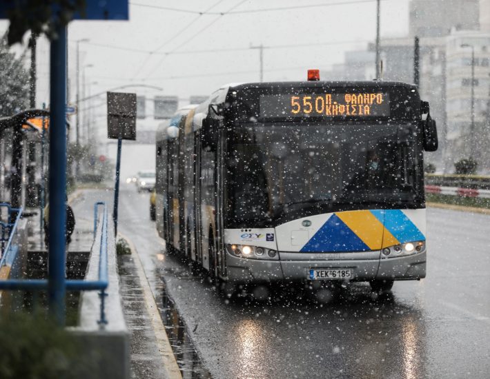 Κακοκαιρία Ελπίδα: Αλλαγές στα δρομολόγια σε μετρό και Τραμ- Αποσύρονται όλα τα λεωφορεία και τρόλεϊ