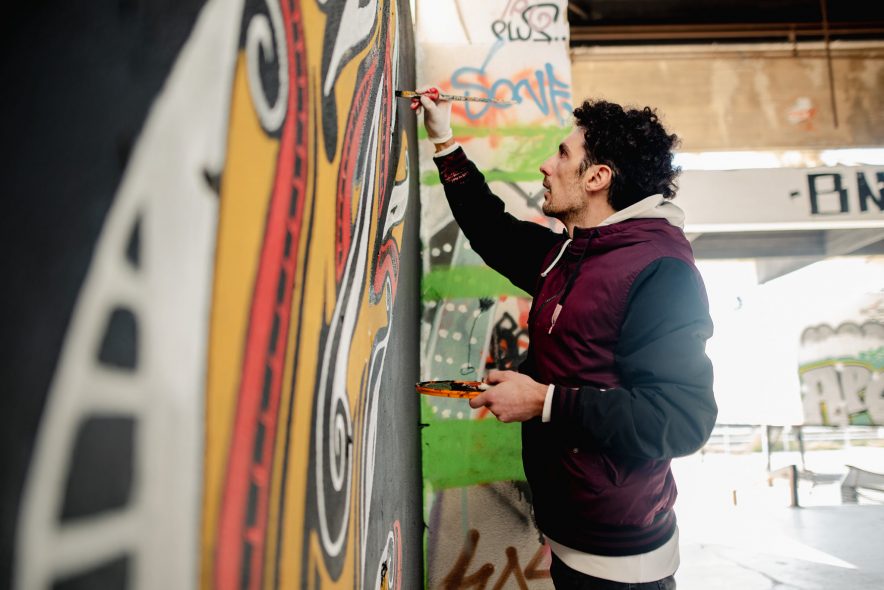 Σωτήρης Fen γκράφιτι